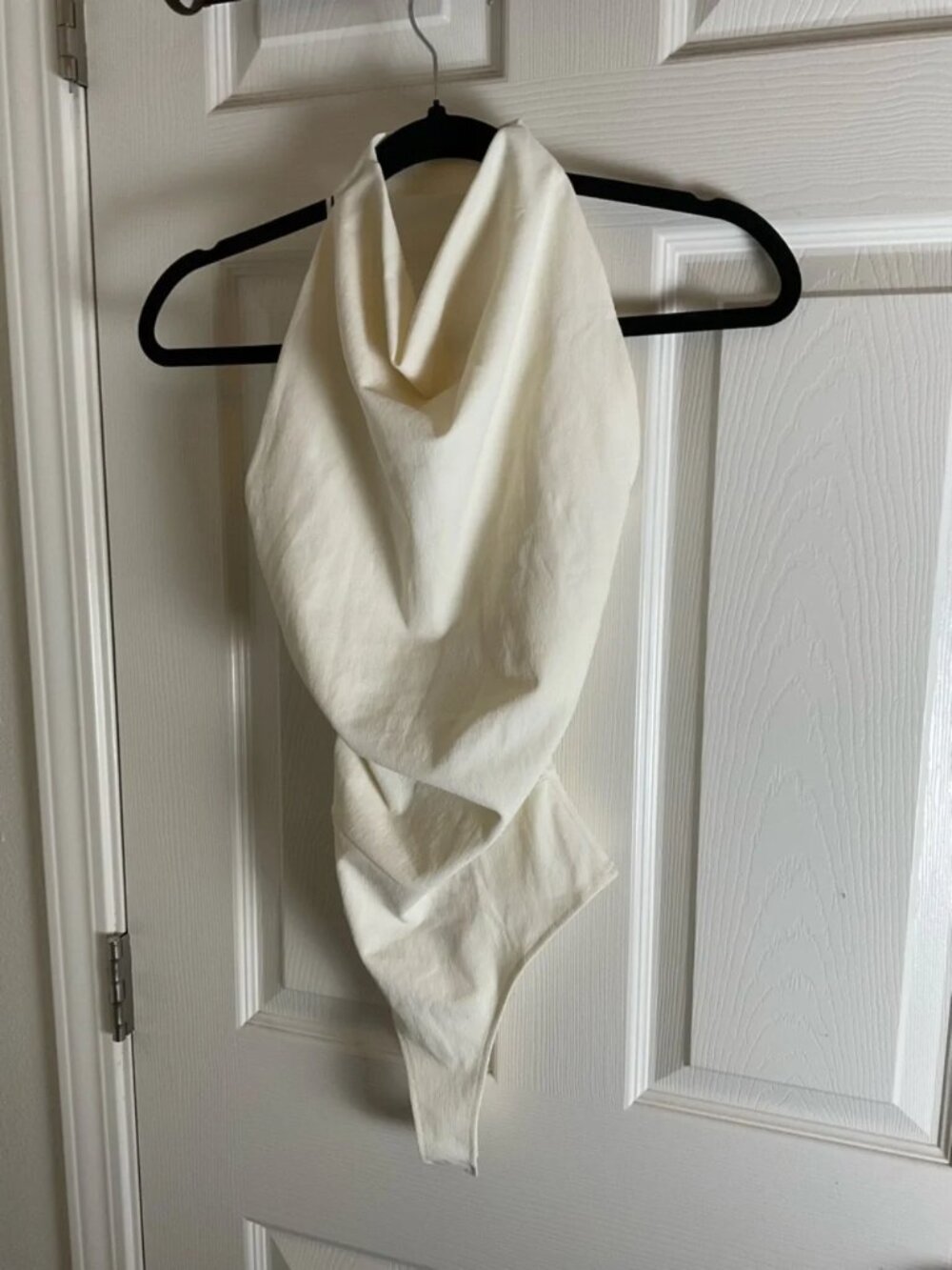ZARA "Clean Girl" High Neck Bodysuit